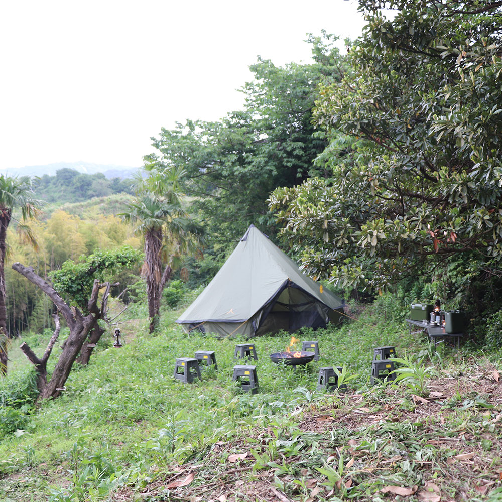 bushcraft campsite Funakoshi yokosuka kanagawa japan