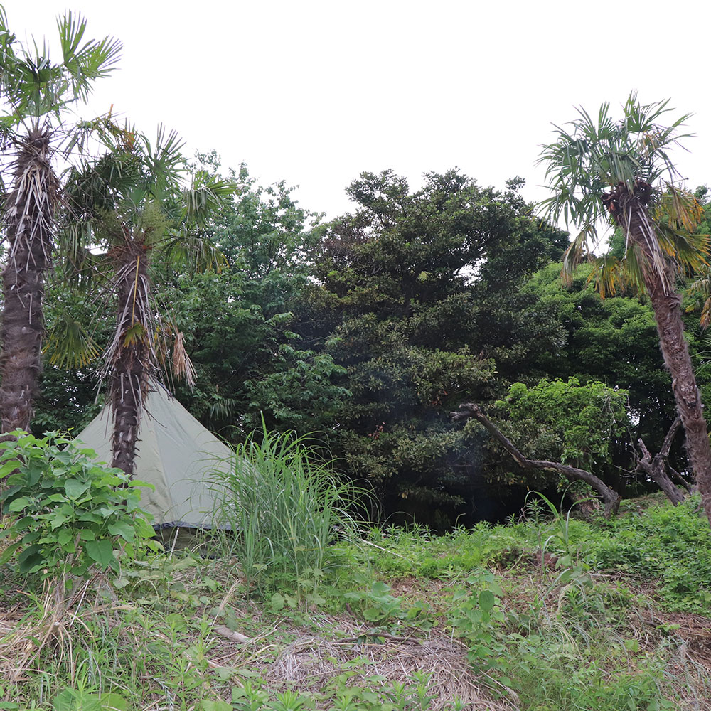 bushcraft campsite Funakoshi yokosuka kanagawa japan