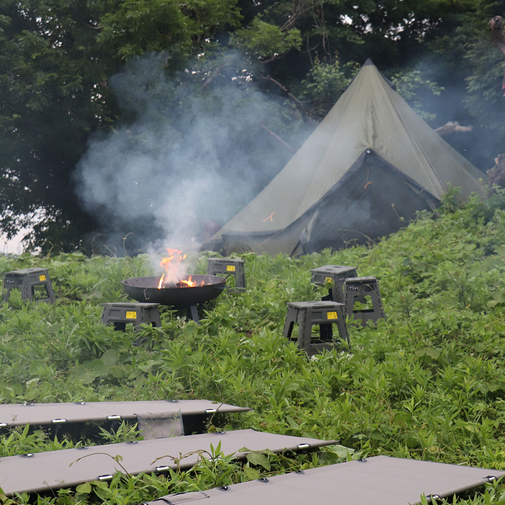 bushcraft campsite Funakoshi yokosuka kanagawa japan