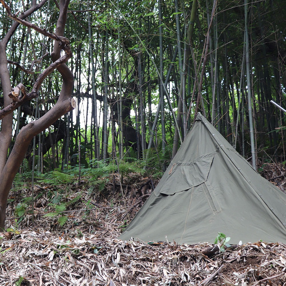bushcraft campsite Funakoshi yokosuka kanagawa japan