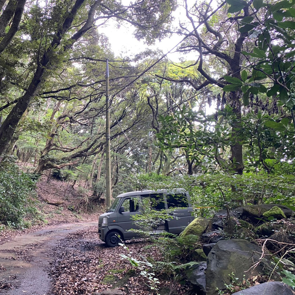 bushcraft campsite odawara iryuda kanagawa japan
