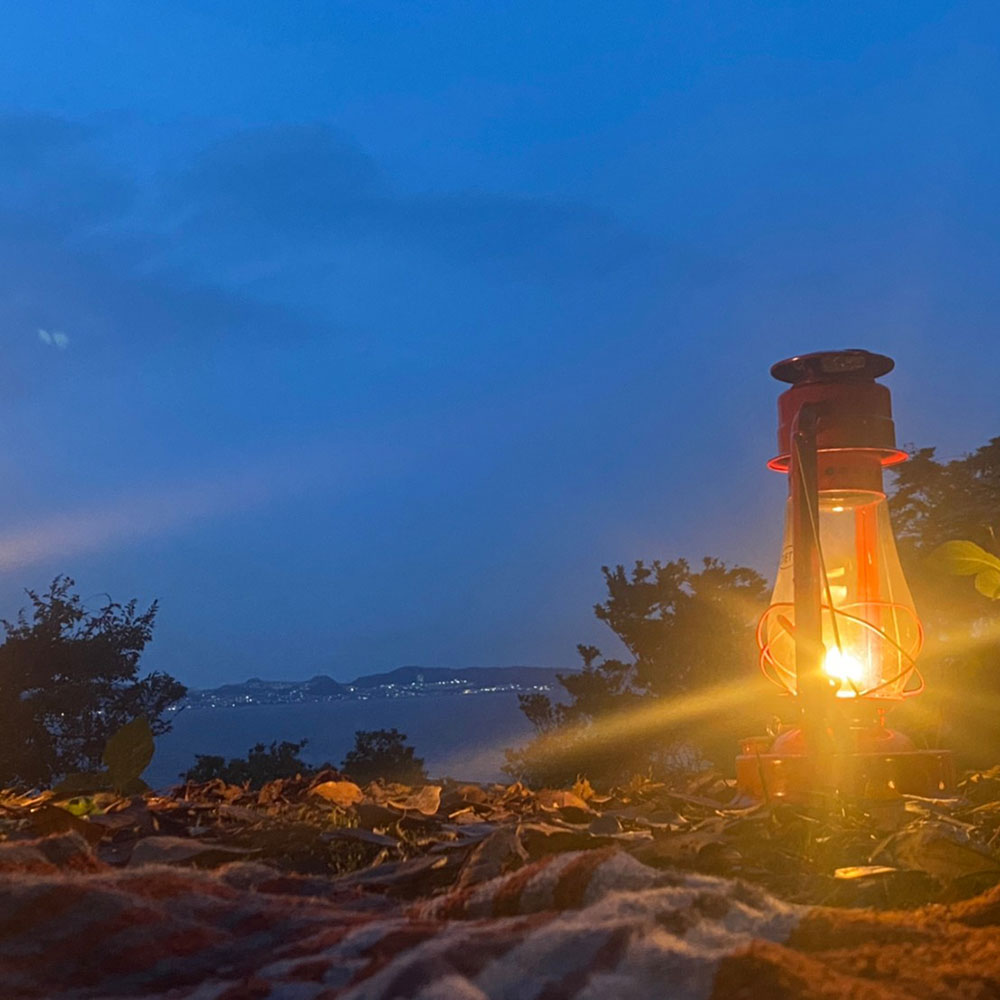 bushcraft campsite kaneda miura kanagawa japan
