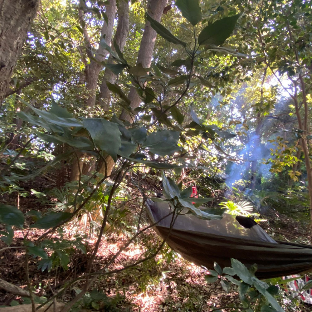 bushcraft campsite yokosuka koyabe kanagawa japan