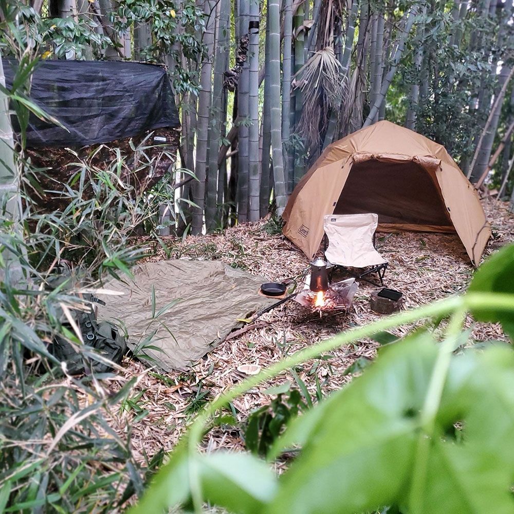 bushcraft campsite notsuda machida Tokyo  japan