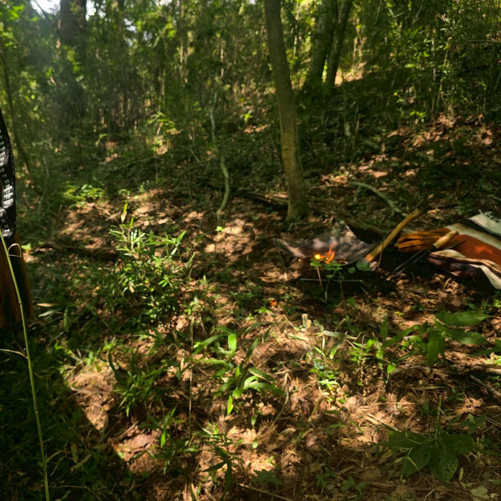 bushcraft campsite nasukogen tochigi japan