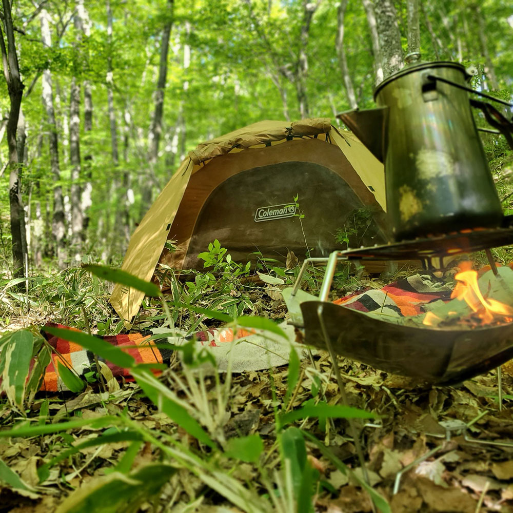 bushcraft campsite nishigo fukushima  japan