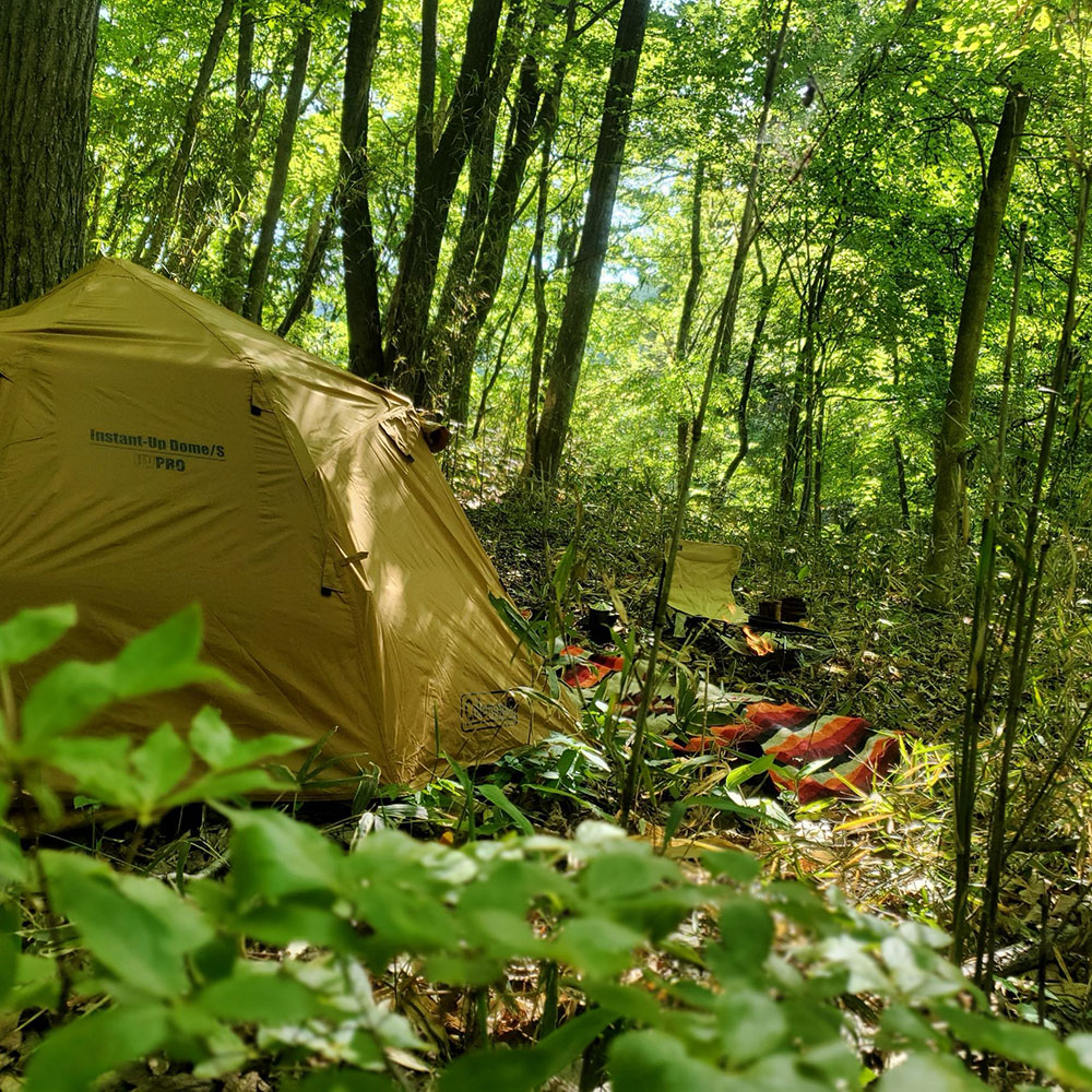 bushcraft campsite nishigo fukushima  japan