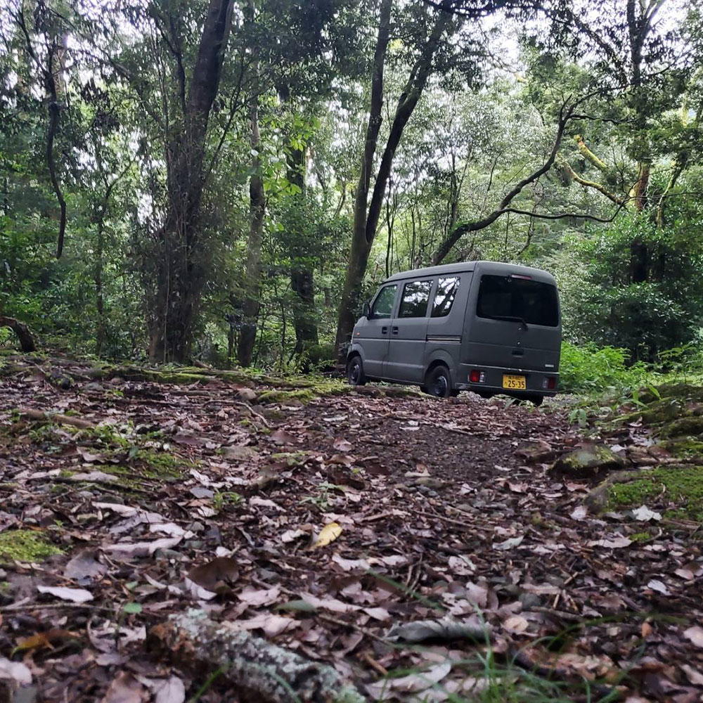 bushcraft campsite ohiradai  hakone kanagawa japan