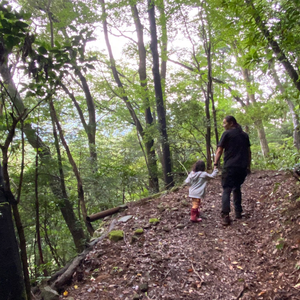 bushcraft campsite ohiradai  hakone kanagawa japan