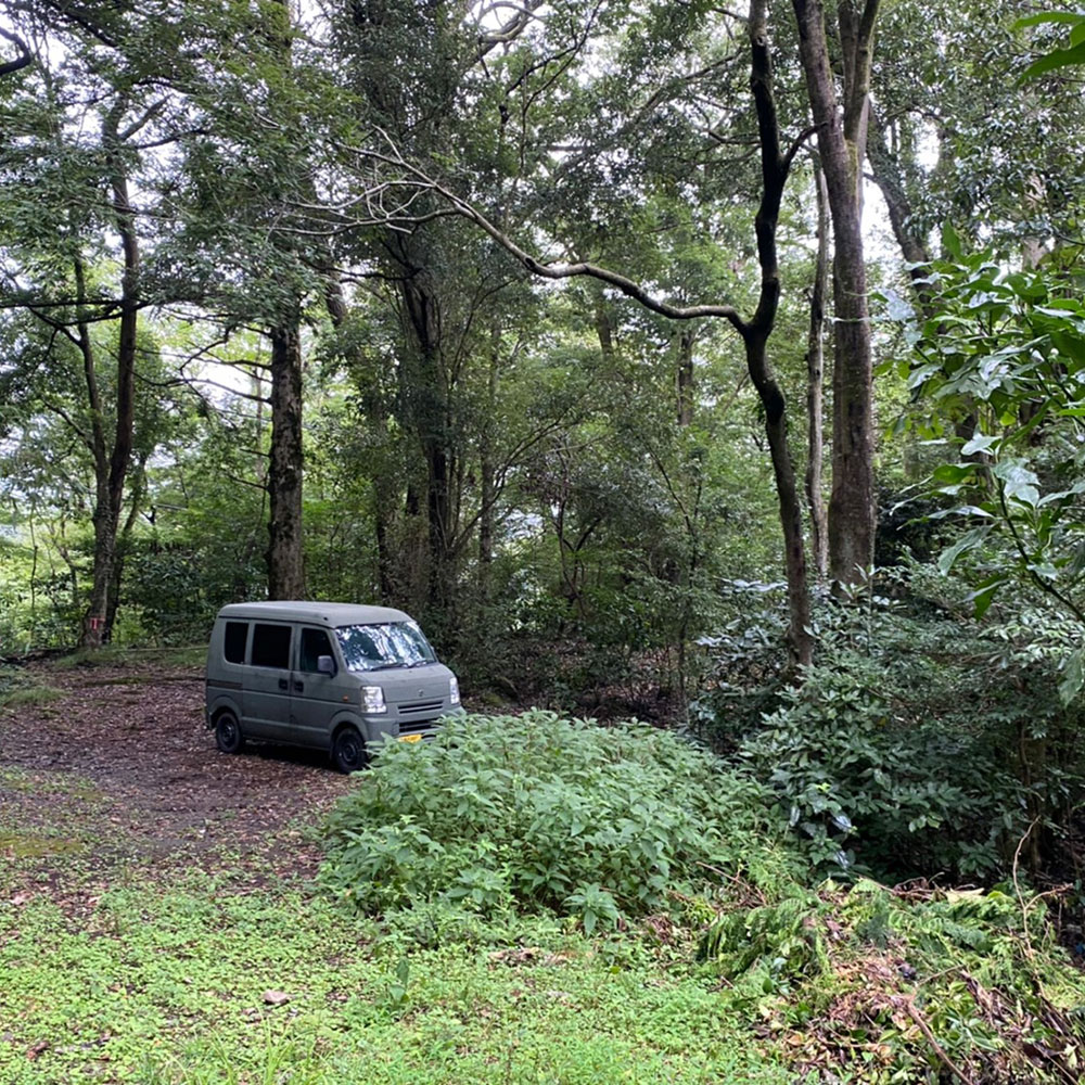 bushcraft campsite ohiradai  hakone kanagawa japan