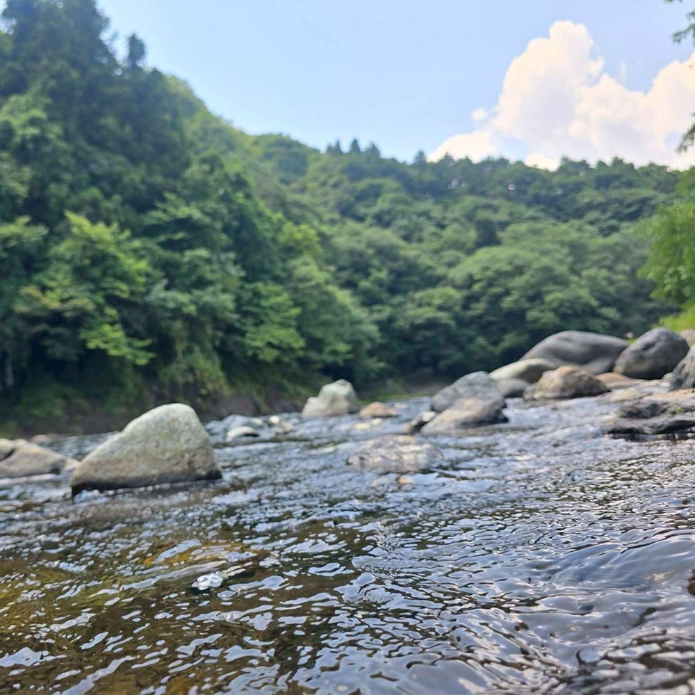 bushcraft campsite otsuki yamanashi japan