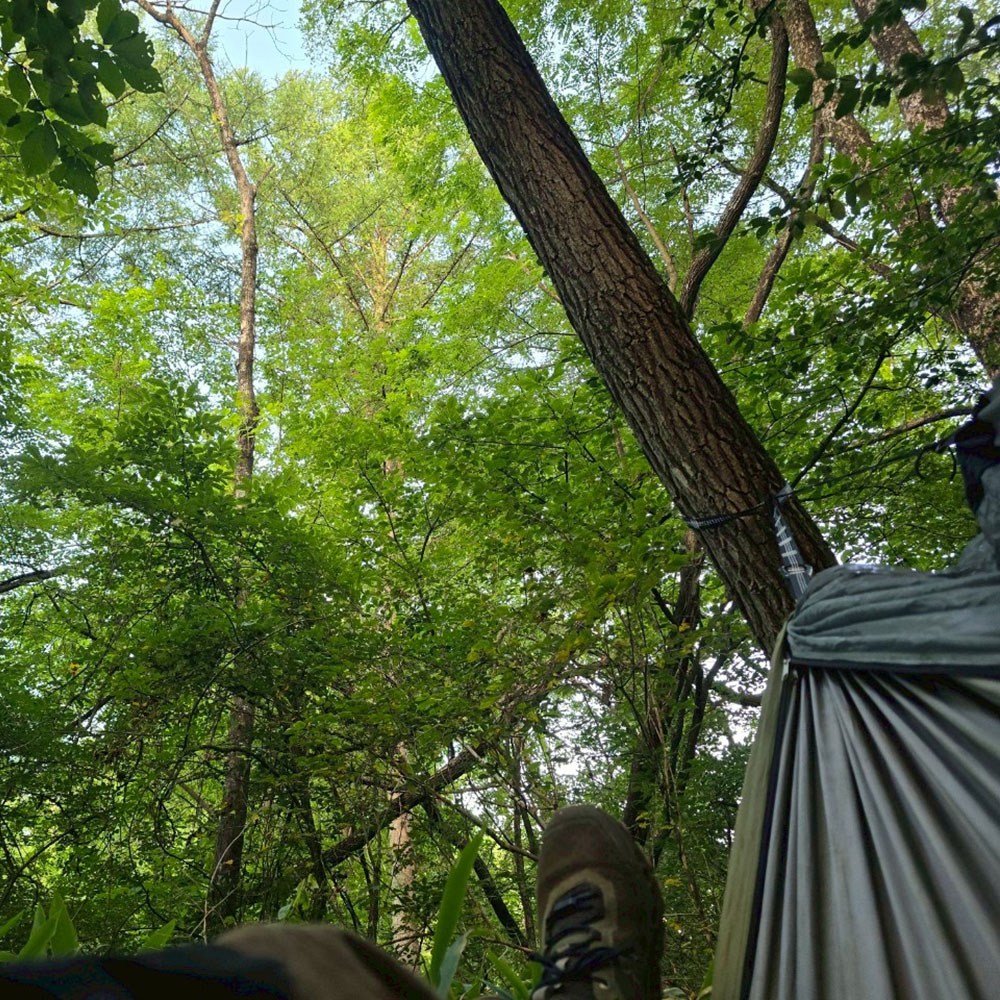 bushcraft campsite tsumagoi nagano japan