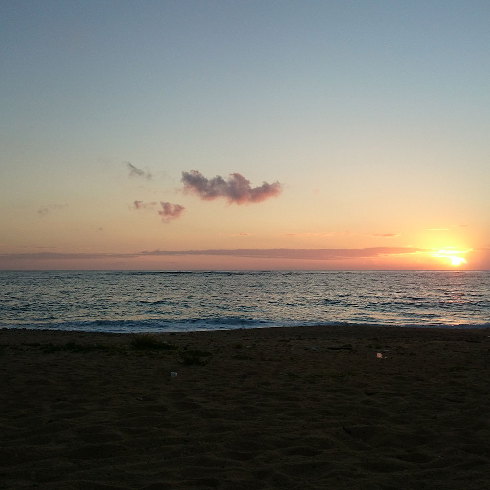 bushcraft campsite uppama beach gesashi higashison  okinawa japan