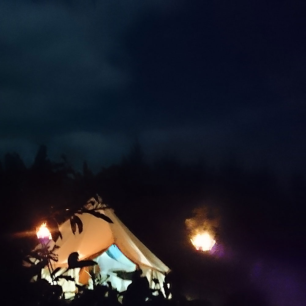 bushcraft campsite uppama beach gesashi higashison  okinawa japan