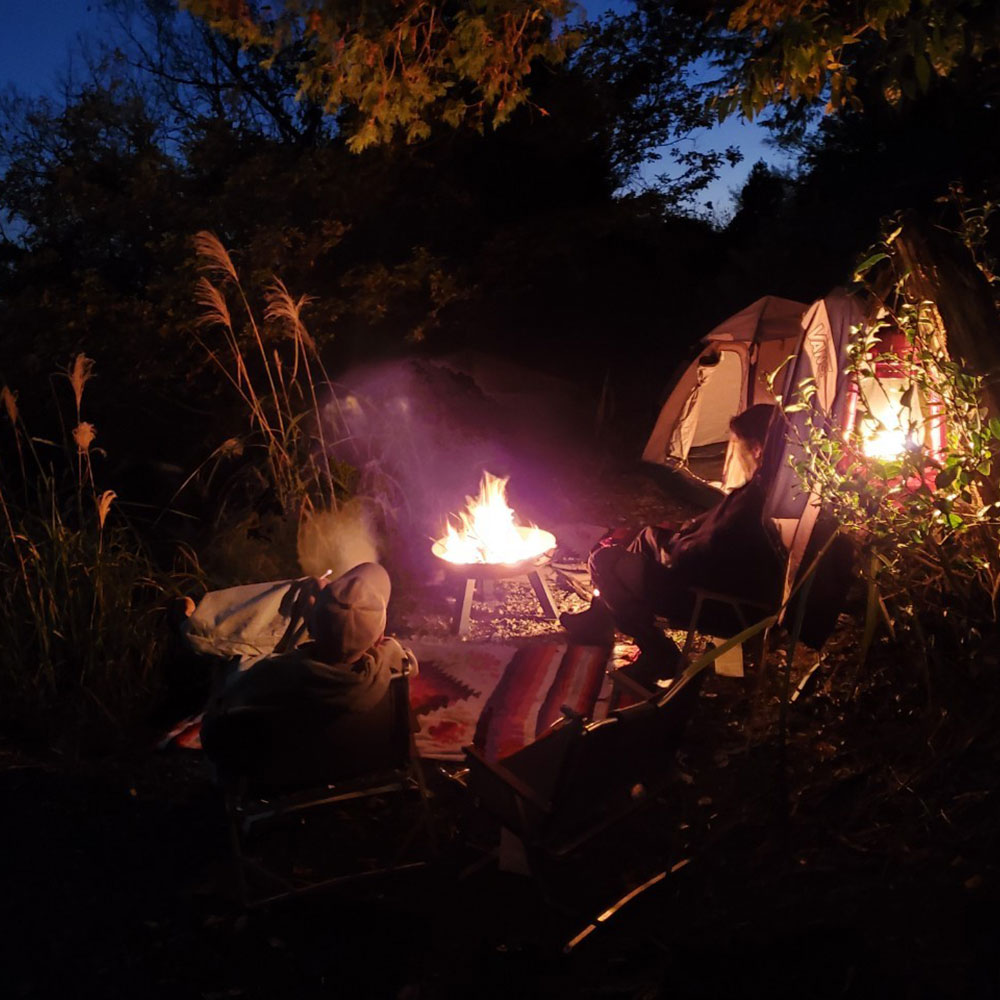 bushcraft campsite ashigara yamakita  kanagawa japan