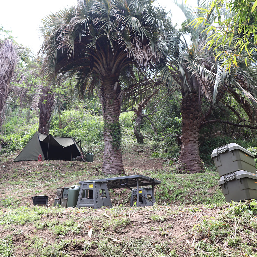 bushcraft campsite Funakoshi yokosuka kanagawa japan