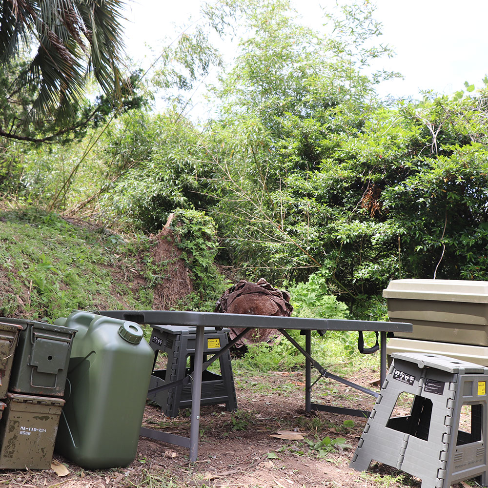 bushcraft campsite Funakoshi yokosuka kanagawa japan