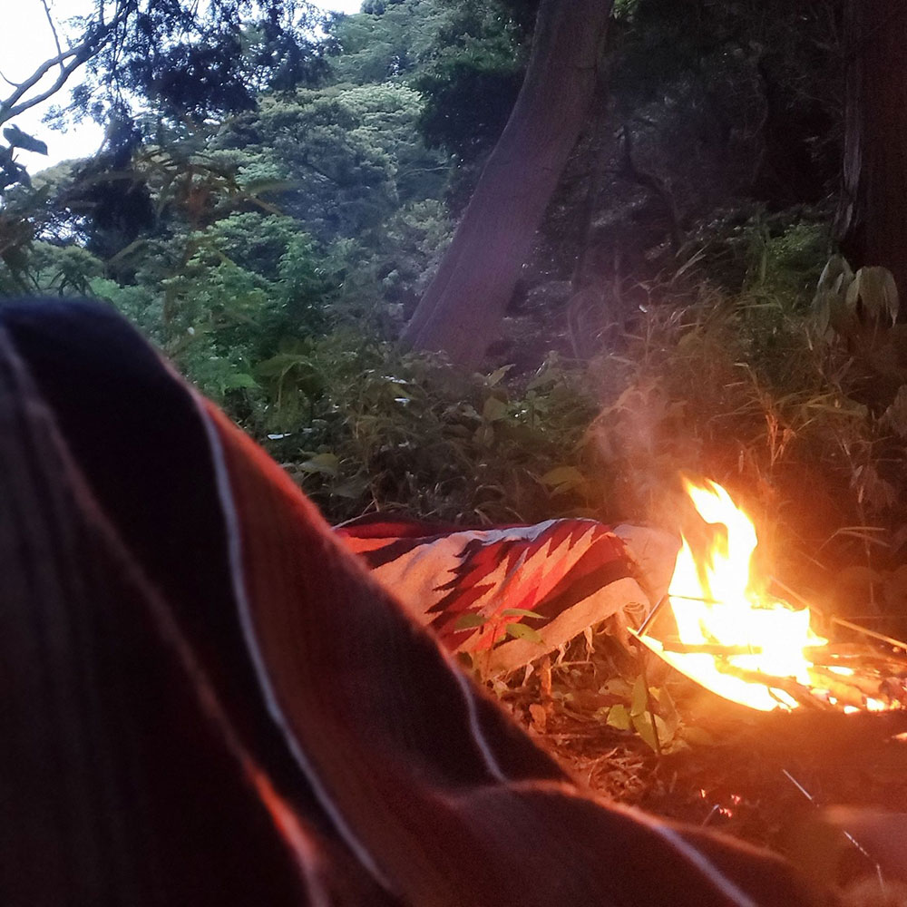 bushcraft campsite kamiyamaguchi hayama kanagawa japan