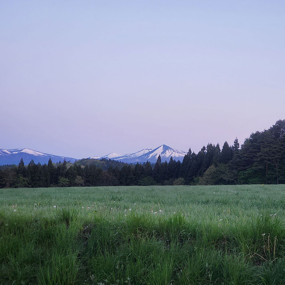 bushcraft campsite towada aomori japan